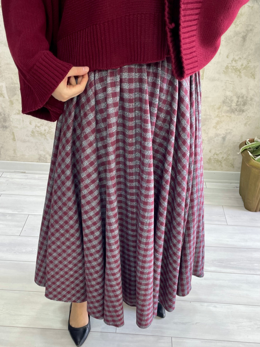 Yeni Sezon Ekose Etek