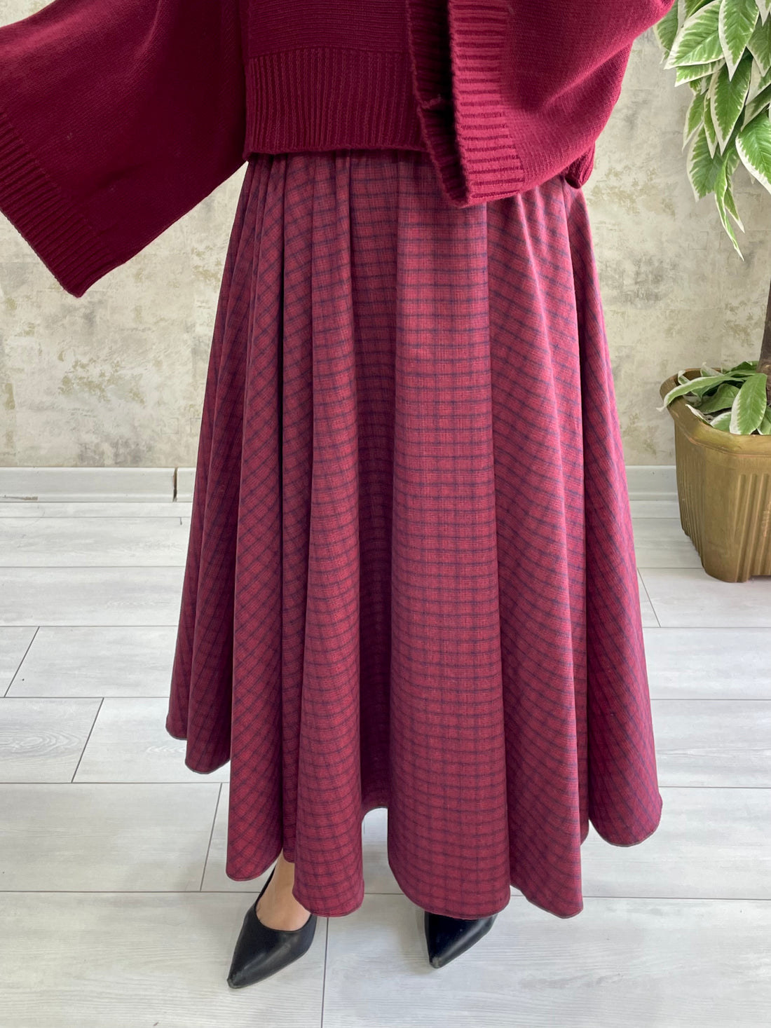 Yeni Sezon Ekose Etek